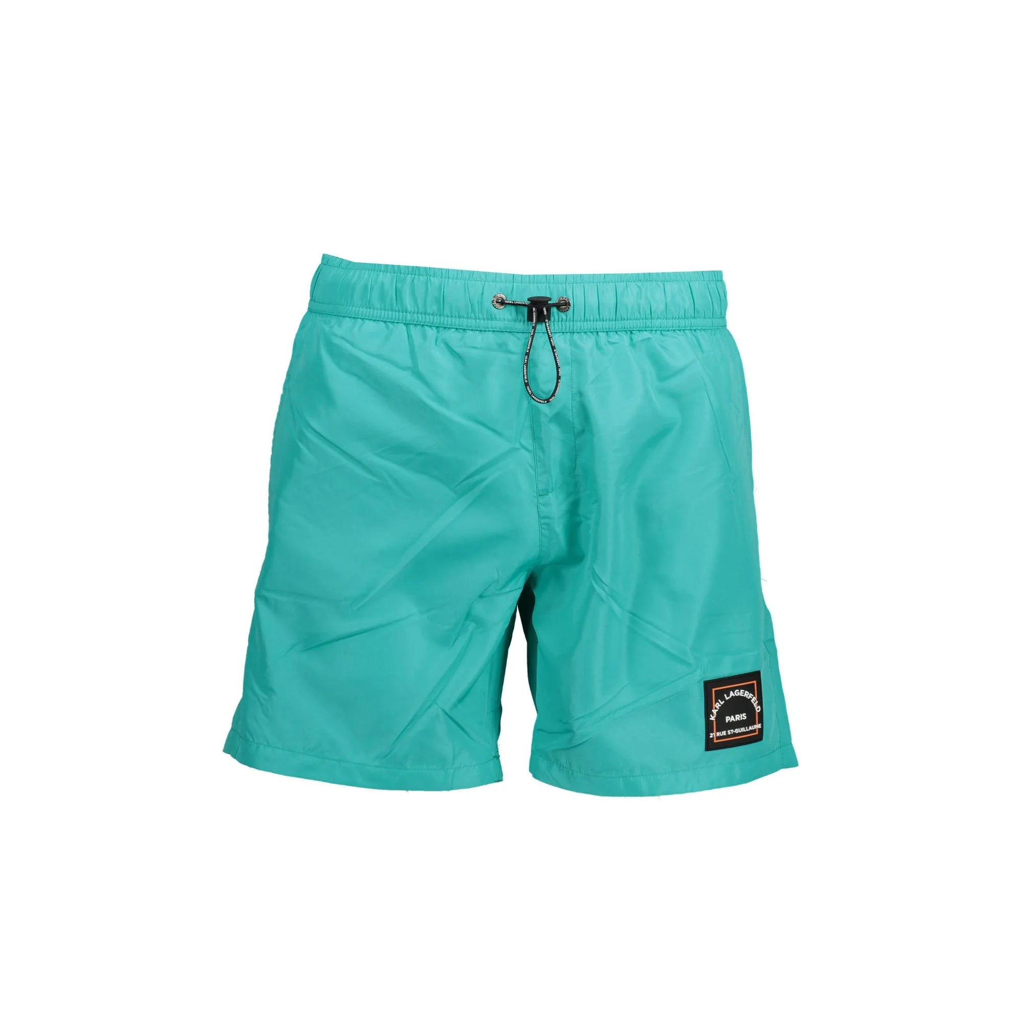 Karl Lagerfeld Beachwear Costume da Mare Uomo Verde Logo - foto prodotto
